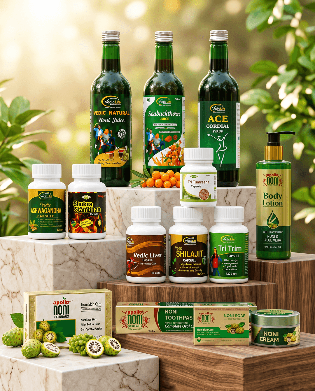 Vedic Life Marketing wellness product range